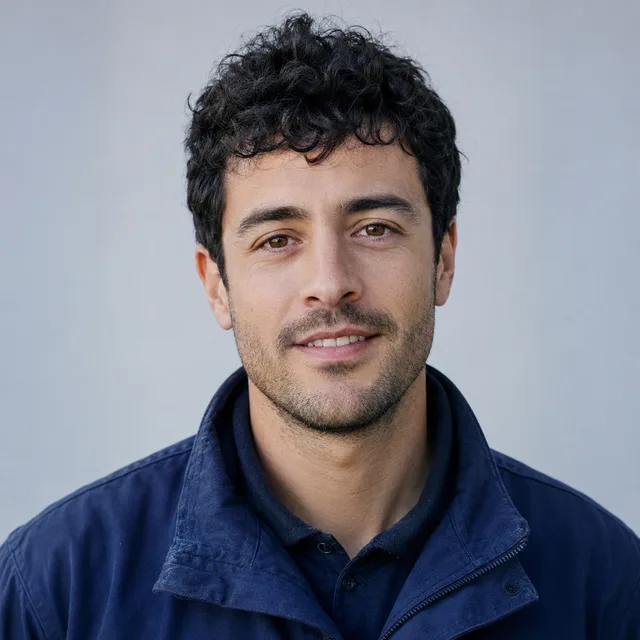 Retrato de Álvaro Benjumea, técnico de riego de Verdehora